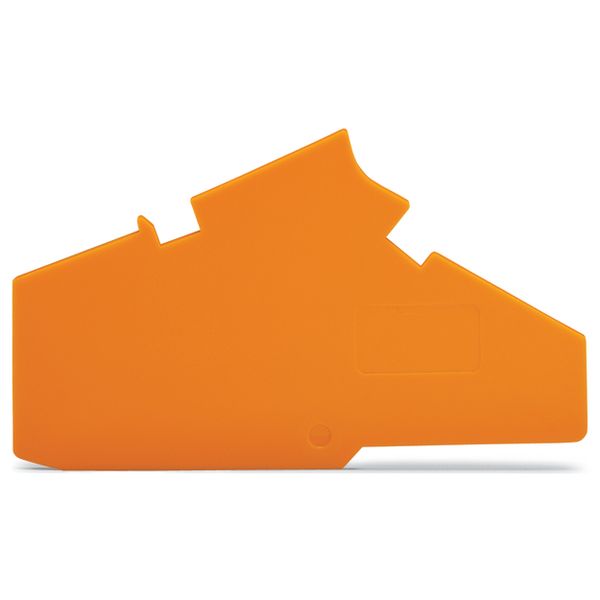 End and separator plate 1.5 mm thick orange image 2