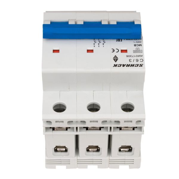 Miniature Circuit Breaker (MCB) AMPARO 10kA, C 6A, 3-pole image 5