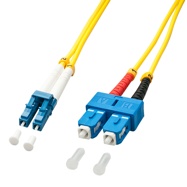 Fibre Optic Cable LC/SC, 5m 9/125µm, Singlemode image 1