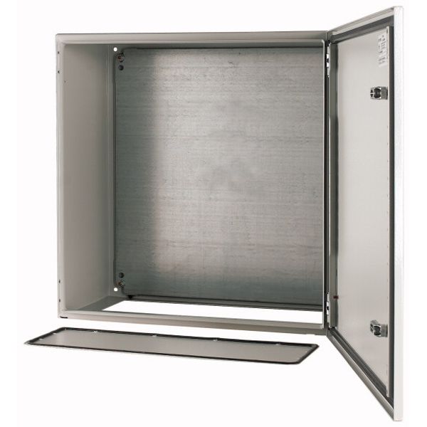 Wall enclosure with mounting plate, HxWxD=600x600x300mm image 3