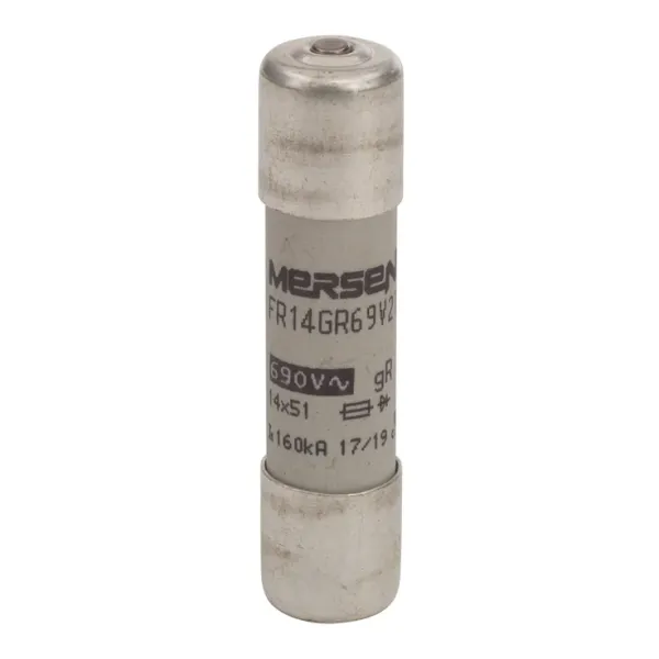 High-Speed Cylindrical Fuse 14x51 gR 690VAC 2A - Striker image 2