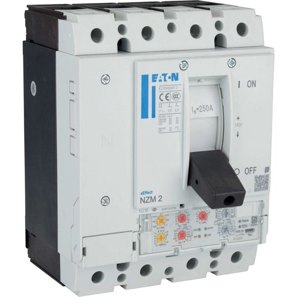 NZM2 PXR20 circuit breaker, 250A, 4p, Screw terminal, earth-fault protection image 19