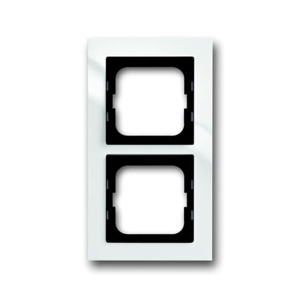 1723-284 Cover Frame Busch-axcent® Studio white image 2