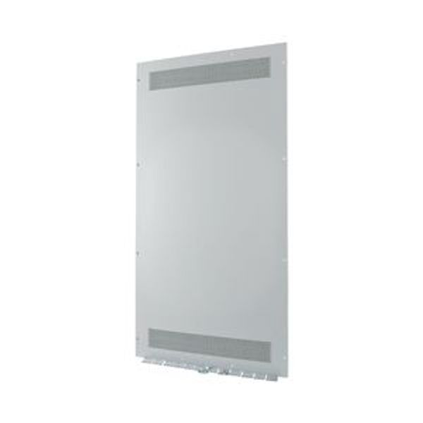 Front plate (section high), ventilated, W=1000mm, IP31, grey image 2