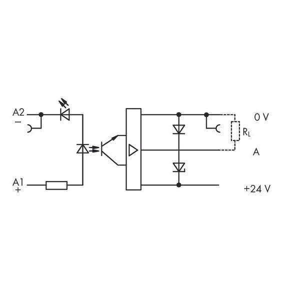 859-753 Optocoupler module; Nominal input voltage: 5 VDC; Output voltage range: 0 … 24 VDC image 6