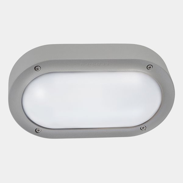 Wall fixture IP66 BASIC LED 6.7W SW 2700-3200-4000K ON-OFF Grey 674lm image 1