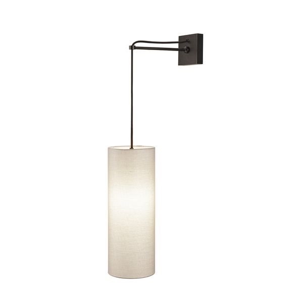 FENDA lamp shade, D150/ H400, cylindrical, white image 2