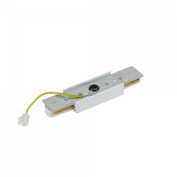 PROFILE POWER STRAIGHT CONNECTOR WHITE image 1