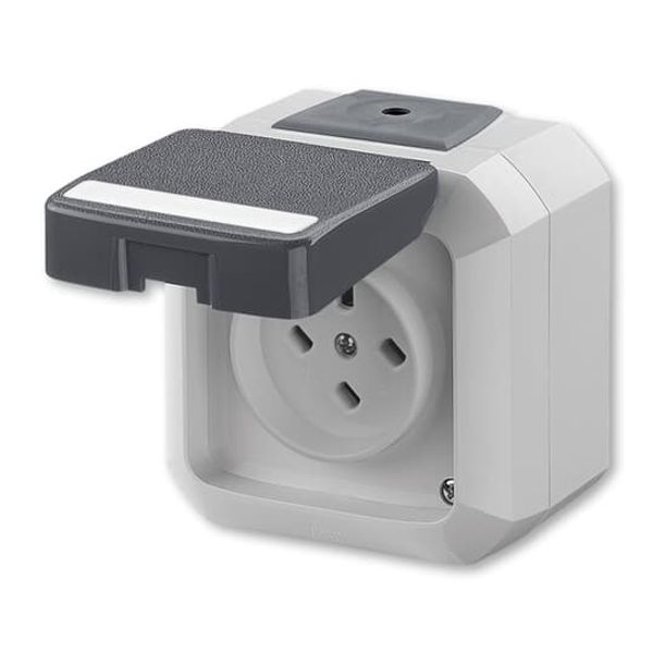 5518-2029 B Double socket outlet with earthing pins, with hinged lids, IP 44 ; 5518-2029 B image 24