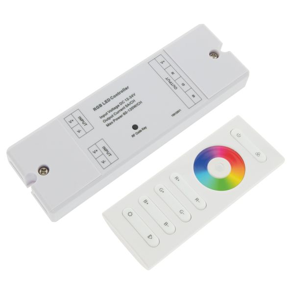 LED RF Controller RGB Set (receiver + transmitter) image 1
