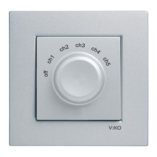 Novella-Trenda Silver Channel Selection Switch image 1