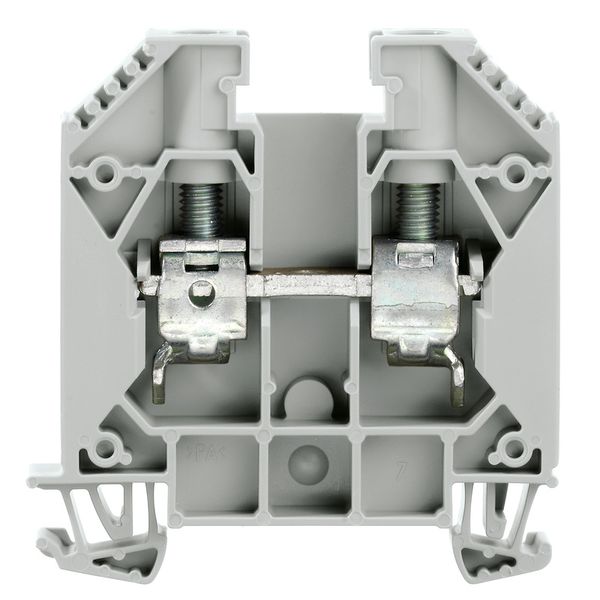 Feed-through terminal block, Screw connection, 16 mm², 1000 V, 76 A, N image 2