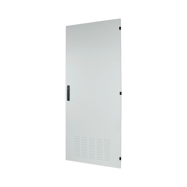 Section wide door, ventilated, left, HxW=2000x800mm, IP42, grey image 3