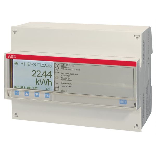 A44 452-100, Energy meter'Gold', Modbus RS485, Three-phase, 1 A image 3