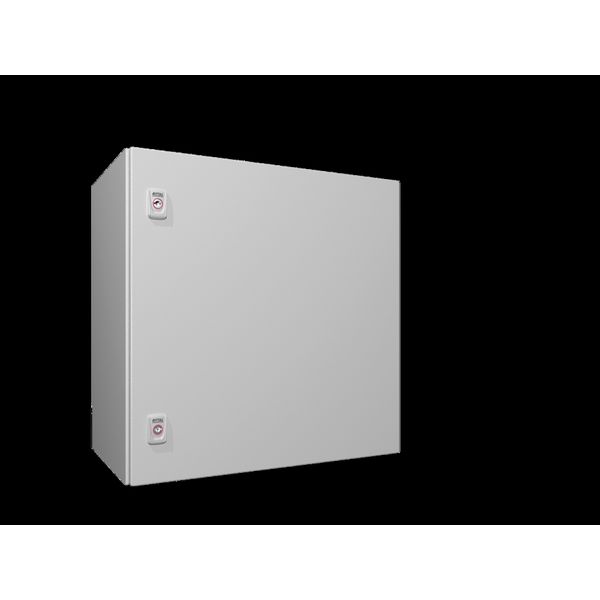 AX Compact enclosure, WHD: 600x600x350 mm, sheet steel image 2