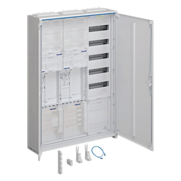 Complete cabinet, univers Z, 2 ZP, BKE-I, APZ, VT5, H=1100mm, 3-span, ESA image 1