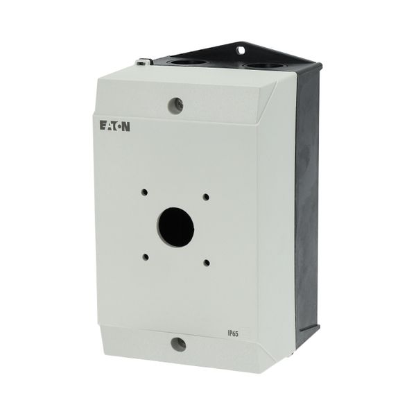 Insulated enclosure CI-K2H, H x W x D = 181 x 100 x 80 mm, for T0-2, hard knockout version, with mounting plate screen image 37