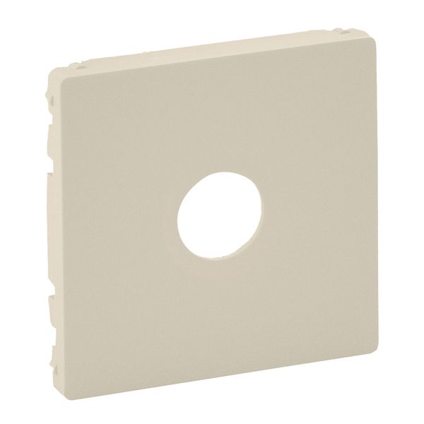Cover plate Valena Life - male/"F" type TV socket - ivory image 1