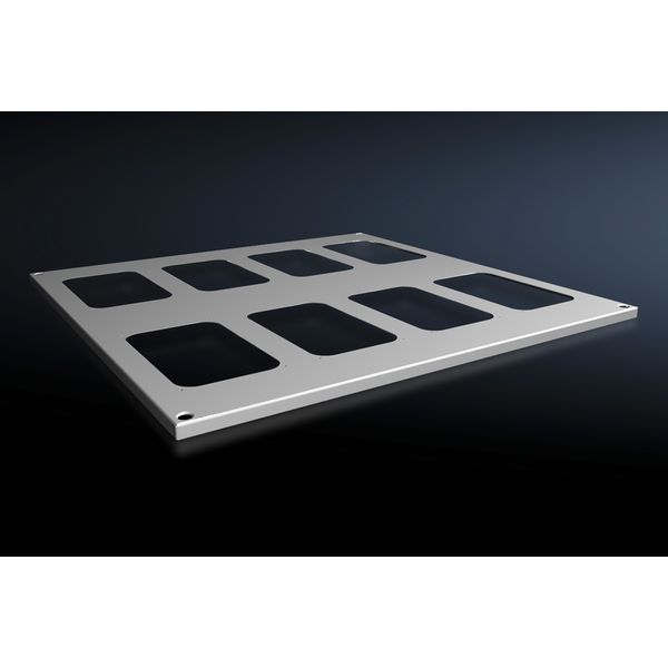 VX Roof plate, WD: 800x800 mm, for cable entry glands image 1