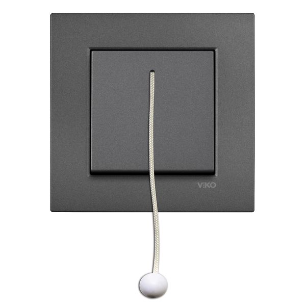 Novella-Trenda Dark Grey (Quick Connection) Emergency Warning Switch with Cord image 1