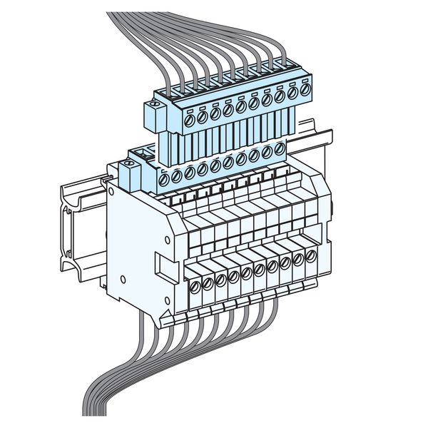 LINERGY TA AUXIL.TERM.BLK 10 IN/20 OUT image 1