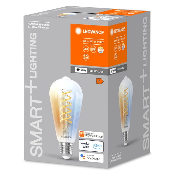 Smart+ Wifi Filament Edison Tunable White E27 image 9