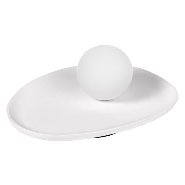 DECOR PLASTER NEST TABLE 1XG9 WT LEDV image 1