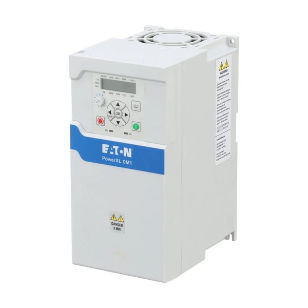 Variable frequency drive, 600 V AC, 3-phase, 13.5 A, 7.5 kW, IP20/NEMA0, Radio interference suppression filter, 7-digital display assembly, Setpoint p image 9