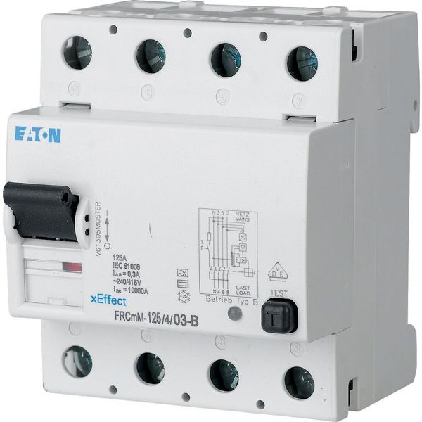 Residual current circuit-breaker, all-current sensitive, 80 A, 4p, 300 mA, type B image 6