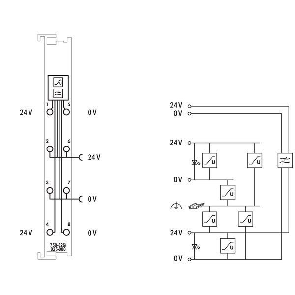 Supply Filter 24 VDC Ext. Temperature light gray image 5