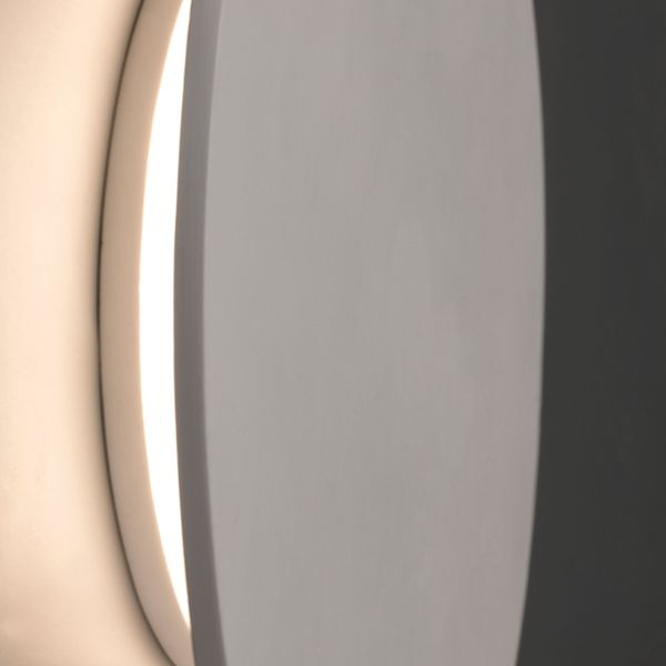 LUNA WALL LAMP PLASTER LED 5W 2700K image 1