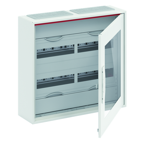 CA24RT ComfortLine Compact distribution board, Surface mounting, 72 SU, Isolated (Class II), IP44, Field Width: 2, Rows: 3, 650 mm x 550 mm x 160 mm image 3