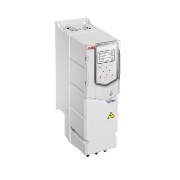 LV AC wall-mounted drive for HVAC, IEC: Pn 5.5 kW, 12.6 A, 400 V, UL: Pld 7.5 Hp, 11.0 A (ACH580-01-12A7-4+B056) image 4