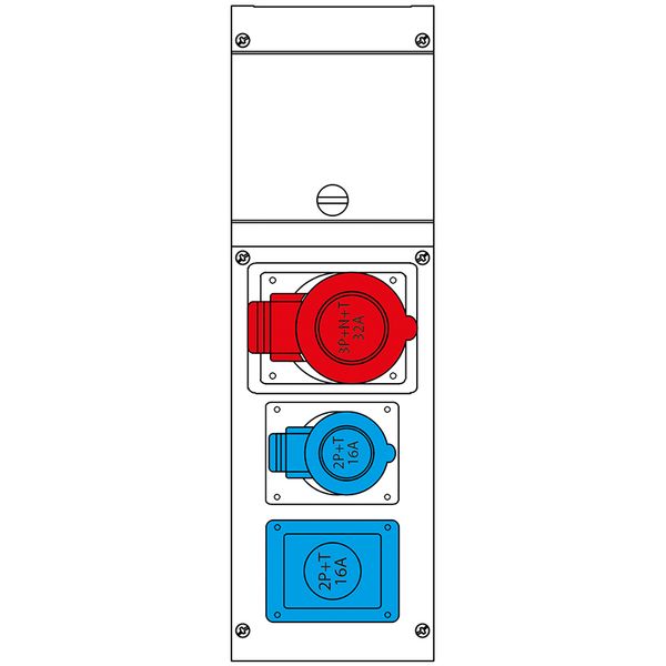 SURF.MOUNT.DISTRIBUTION ASSEMBLY BLOCK3 image 1