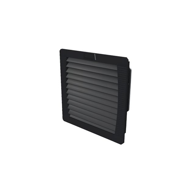 Filter fan (cabinet), IP54, black image 1