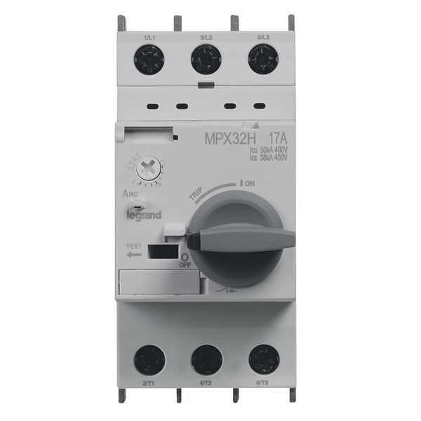 MPCB MPX³ 32H - thermal magnetic - motor protection - 3P - 17 A - 50 kA image 4
