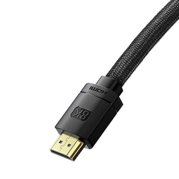 Cable HDMI-HDMI 10m (HDMI 2.1) black 8K 60Hz, BASEUS image 2