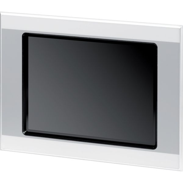 Single touch display, 12-inch display, 24 VDC, 800 x 600 px, 2x Ethernet, 1x RS232, 1x RS485, 1x CAN, 1x DP, PLC function can be fitted by user image 16