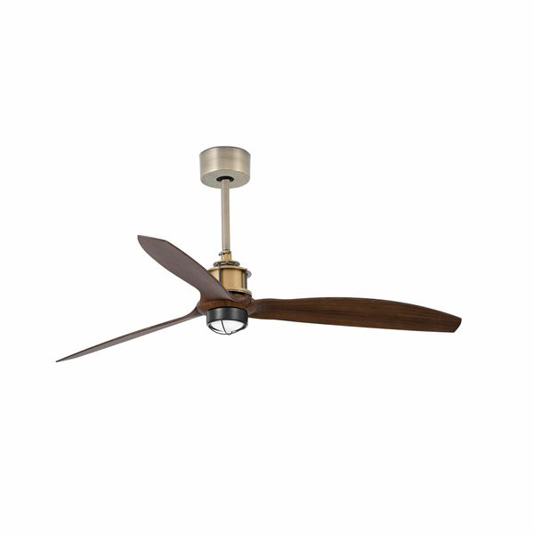 JUST FAN Ø1280 MM OLD GOLD 3 BLADES 17W 3000K image 1