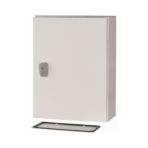 Wall enclosure with mounting plate, HxWxD=400x300x150mm image 8