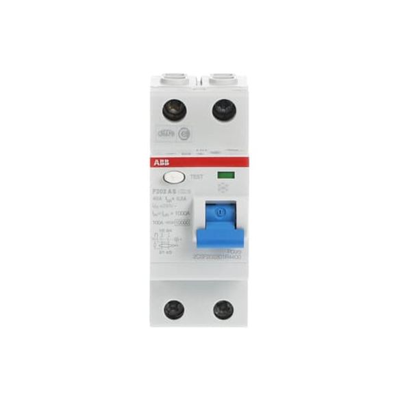 F202 A S-40/0.5 Residual Current Circuit Breaker 2P A type 500 mA image 6