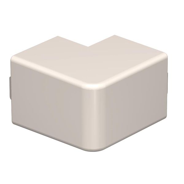 WDK HA40040CW  Outer corner cover, for WDK channel, 40x40mm, cream white Polyvinyl chloride image 1