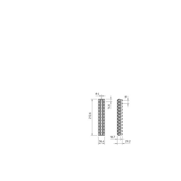 80 CE WS/EKL 5E Terminal strip  35,0mm² image 2