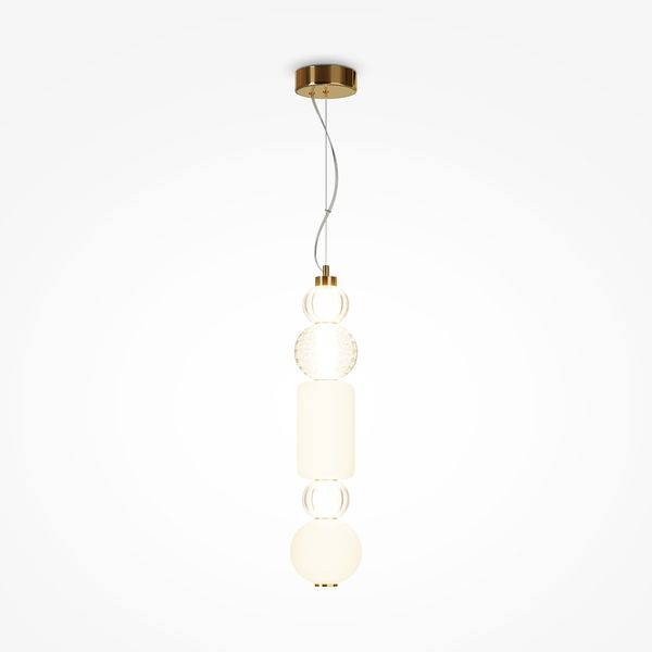 Pendant Collar Pendant lamp Gold image 1