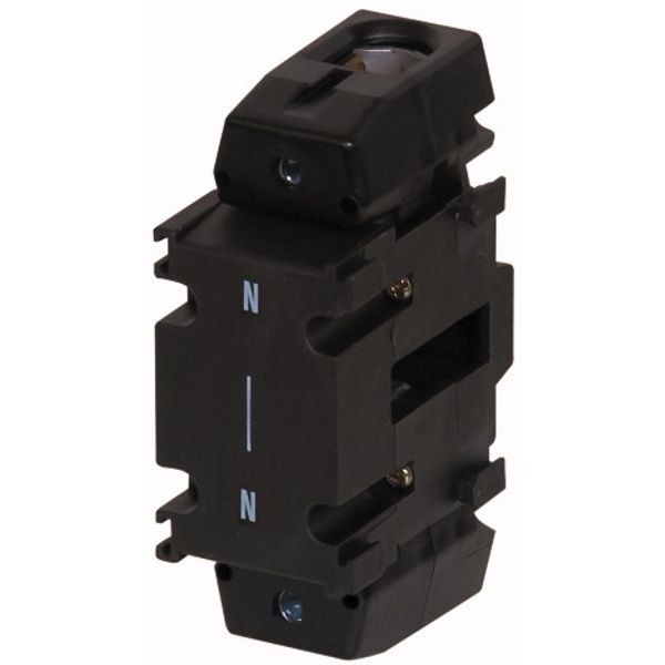 Neutral terminal, for P5-125/160, flush mounting image 1