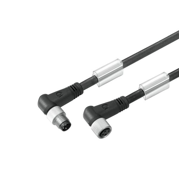 Sensor-actuator Cable (assembled), M8, Number of poles: 4, Cable lengt image 2