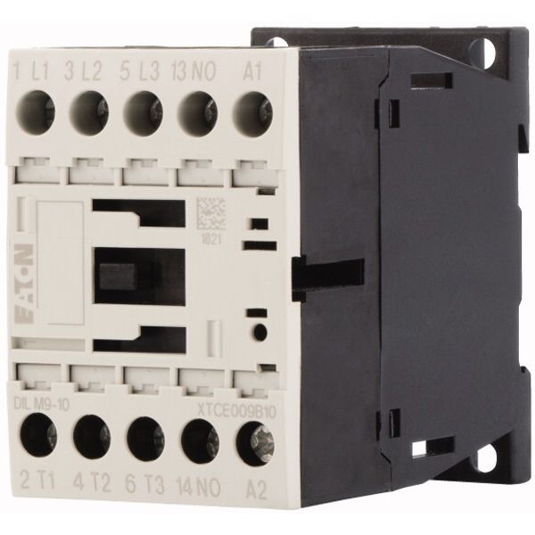 Contactor, 3 pole, 380 V 400 V 4 kW, 1 N/O, 220 V 50/60 Hz, AC operation, Screw terminals image 3