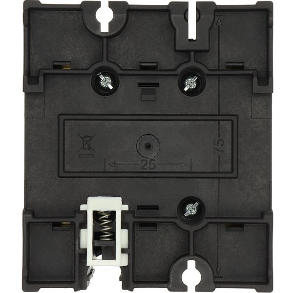 Main switch, P3, 100 A, rear mounting, 3 pole, STOP function, With black rotary handle and locking ring, Lockable in the 0 (Off) position image 14