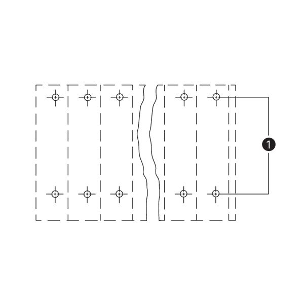 Double-deck PCB terminal block 2.5 mm² Pin spacing 5 mm gray image 5