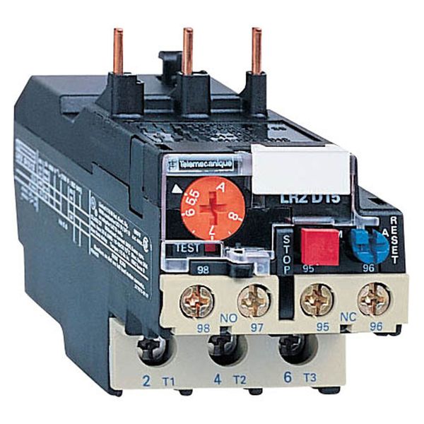 TeSys Deca thermal overload relays , 5.5...8A , class 20 image 1